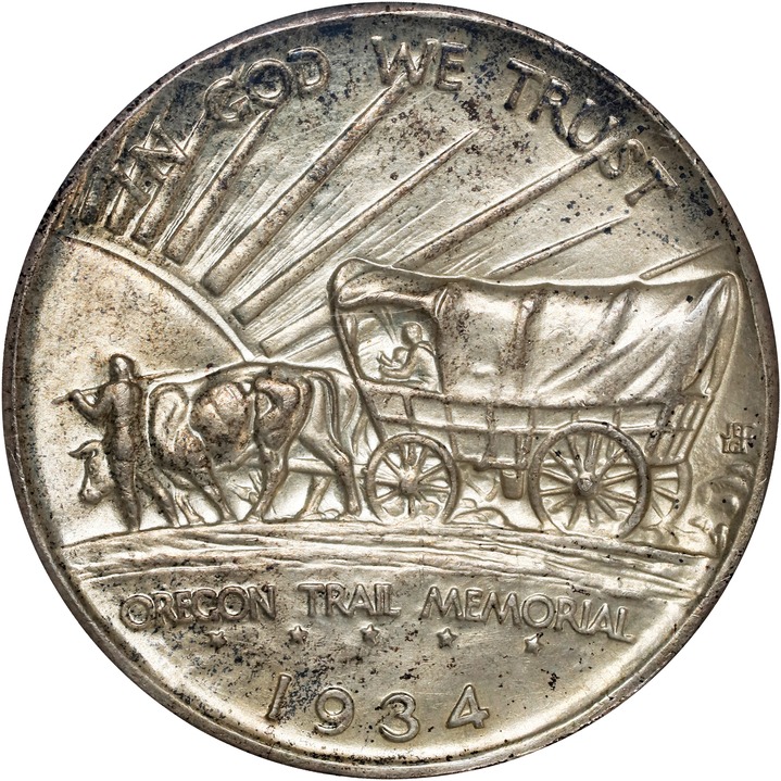 1934-D 50c Oregon Trail AU50 thumbnail 18