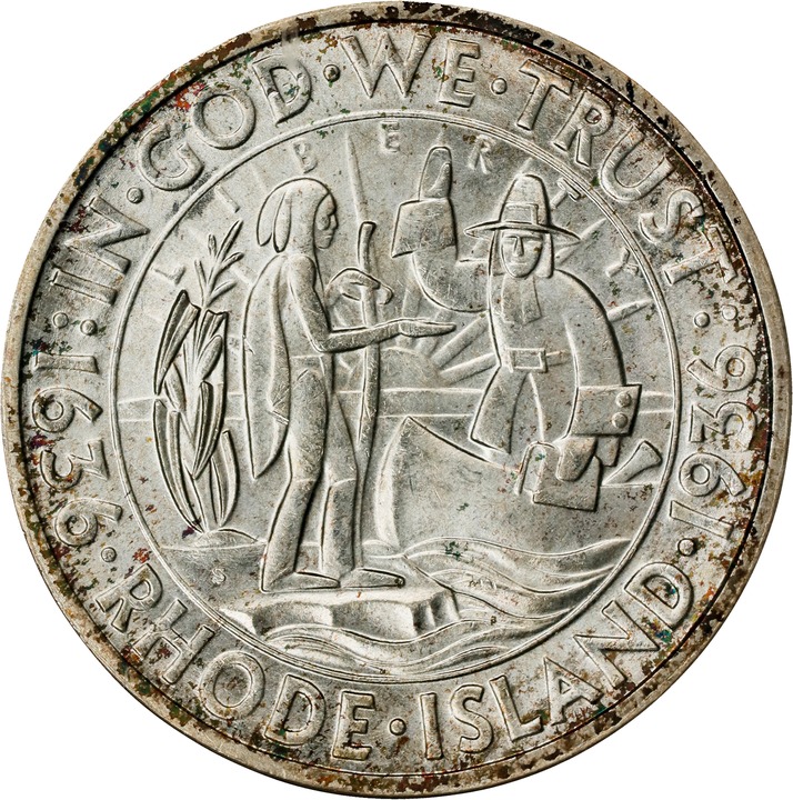 1936-S 50c Rhode Island XF40 thumbnail 21