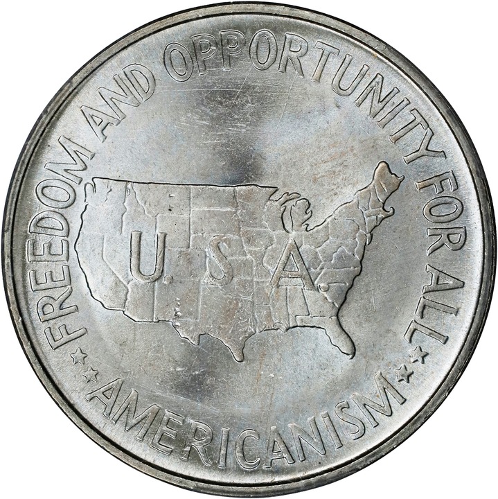1953 50c Washington-Carver MS66 CAC thumbnail 4