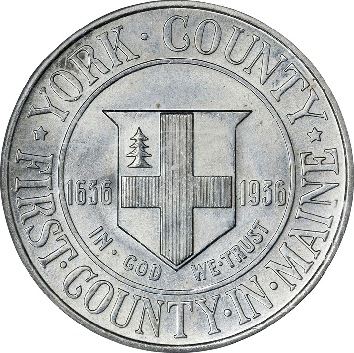 1936 50c York County VF35 CAC thumbnail 22