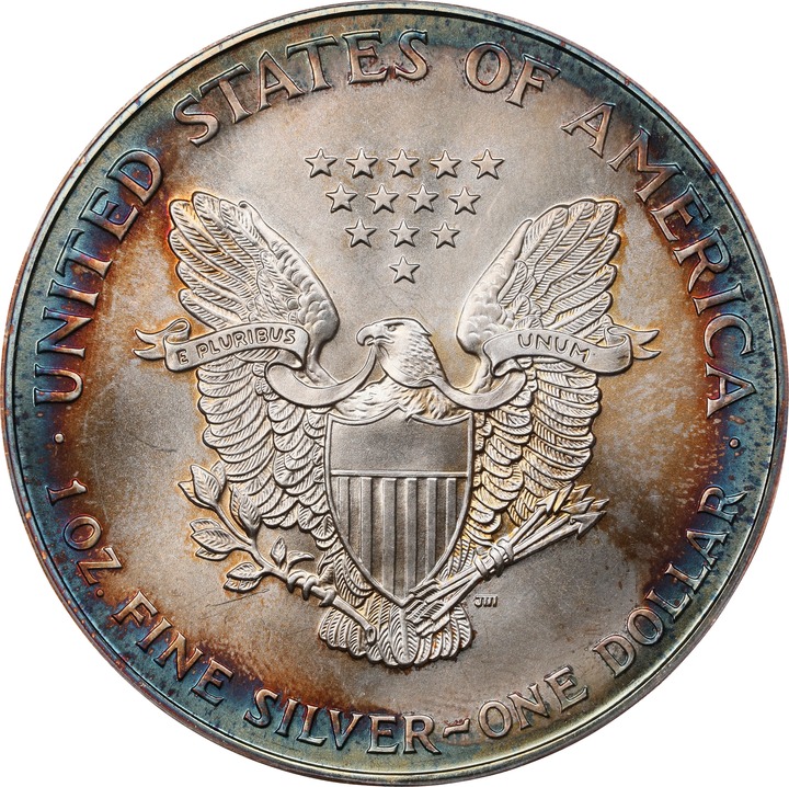 1995 $1  Silver Eagle MS64 thumbnail 21