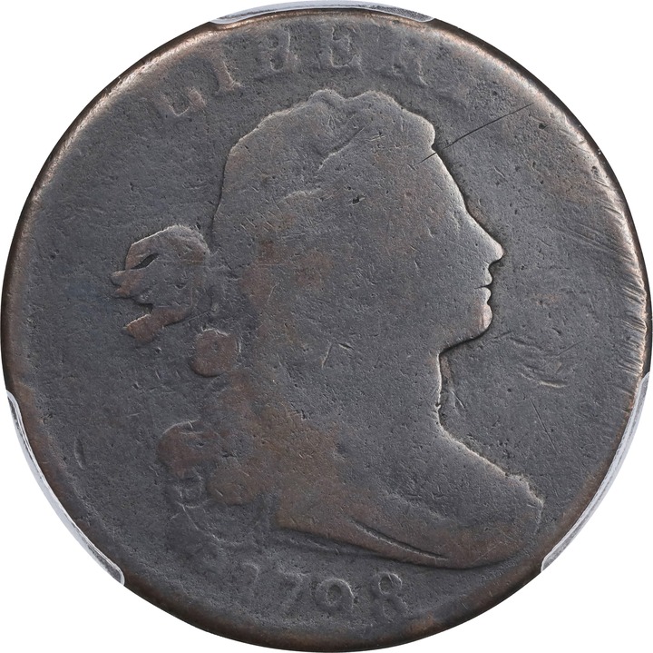Image for 1798 1c 2nd Hair Style MS BN G4 BN