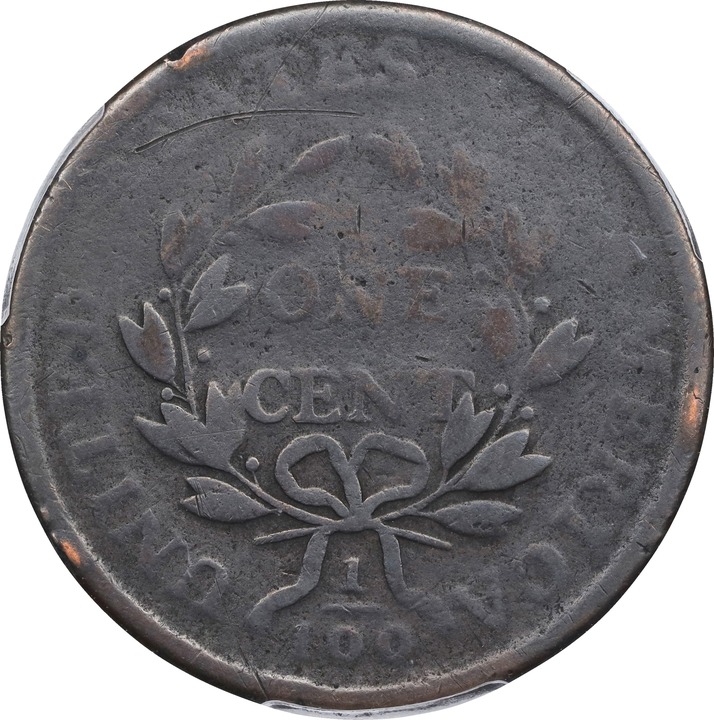 1798 1c 2nd Hair Style MS BN G4 BN thumbnail 2