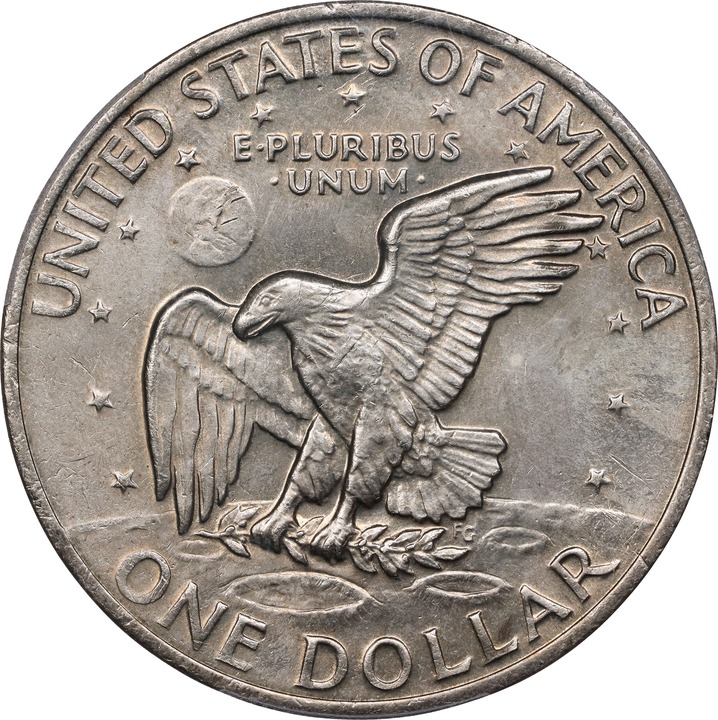 1972 $1  Type 2 MS65 thumbnail 4