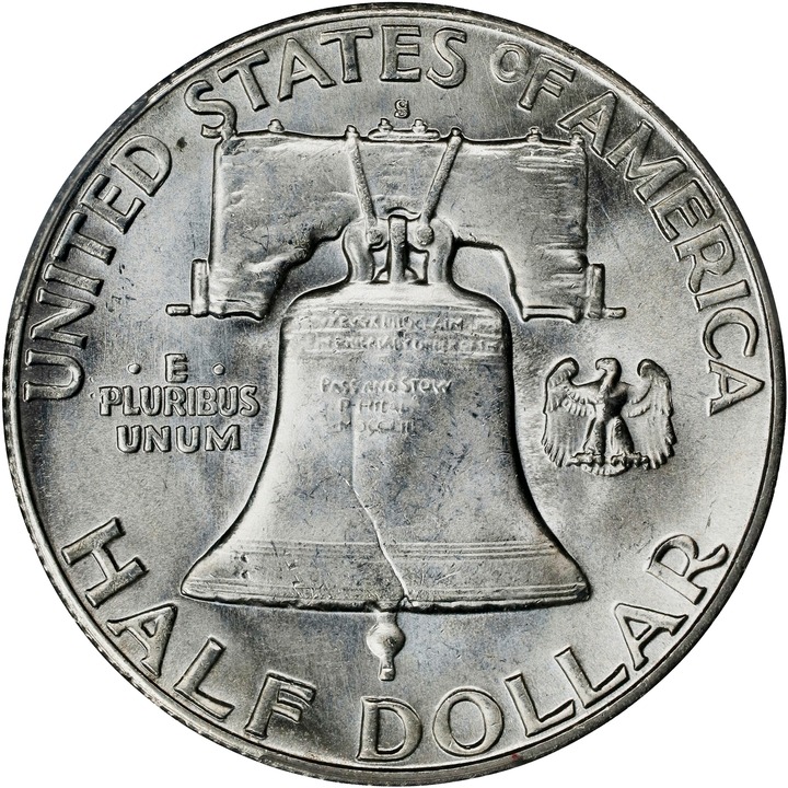 1951-S 50c AU53 thumbnail 16