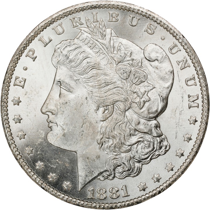 1881-CC $1  GSA Hoard, Hard package MS62 CAC thumbnail 5