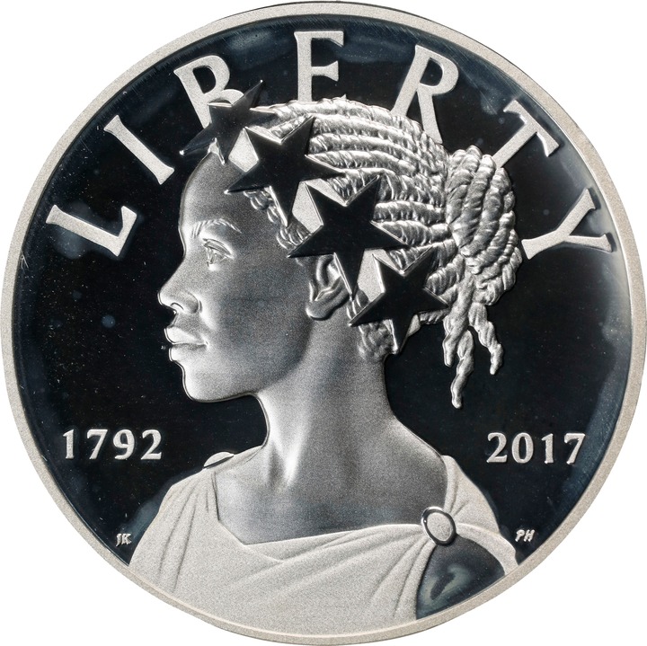 2017-W Medal 1oz Silver, American Liberty, 225th Anniversary SP thumbnail 4