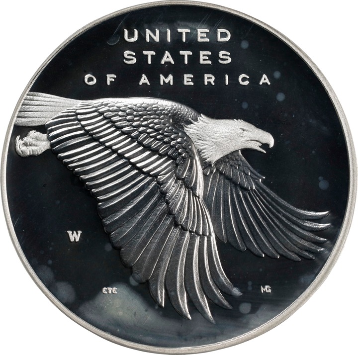 2017-W Medal 1oz Silver, American Liberty, 225th Anniversary SP thumbnail 7