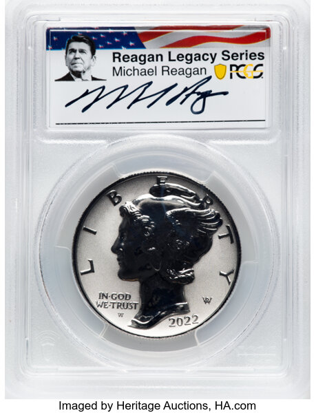 Image for 2022-W $25  Palladium Eagle, Reverse Proof PR67