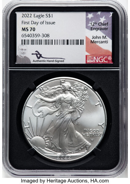 2022 $1  Silver Eagle OGP thumbnail 23