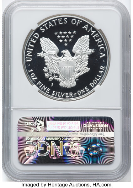 1986-S $1  Silver Eagle PR DCAM PR69 DCAM thumbnail 10