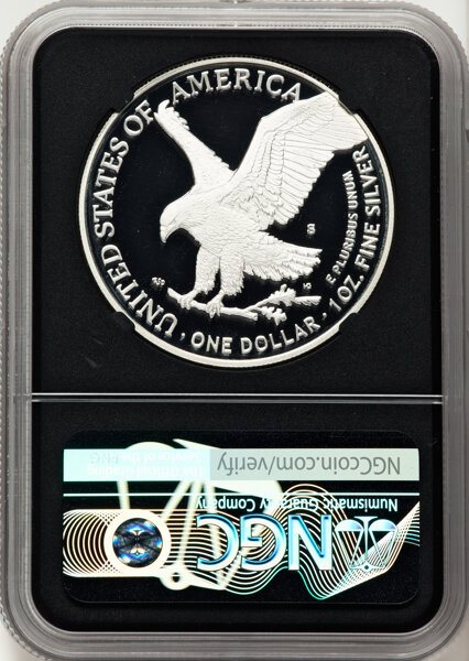 2022-S $1  Silver Eagle PR DCAM PR66 DCAM thumbnail 18
