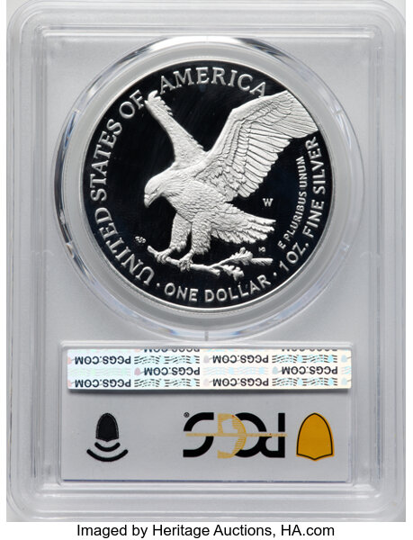 2025-W $1  Silver Eagle PR DCAM PR64 DCAM thumbnail 14