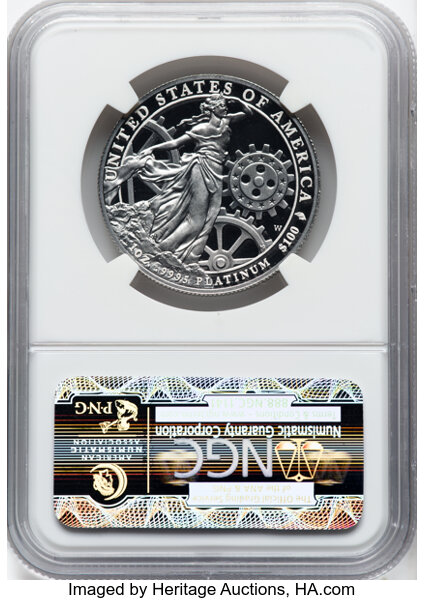 2013-W P$100  Platinum Eagle PR DCAM thumbnail 4