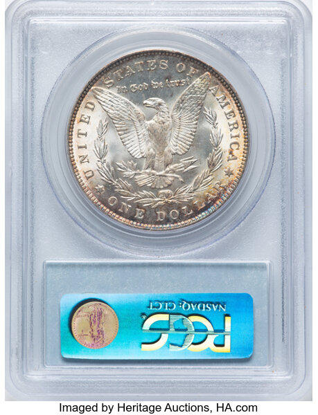 1889 $1 MS66 thumbnail 2
