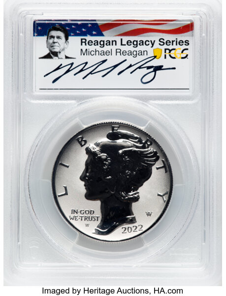 2022-W $25  Palladium Eagle, Reverse Proof PR67 thumbnail 3