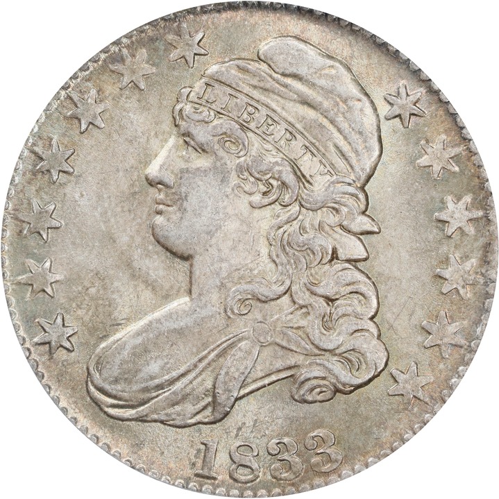 1833 Half Dollar MS Values | Greysheet