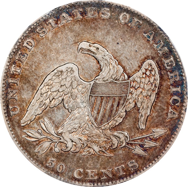 1836 50c Reeded Edge VF20 thumbnail 21