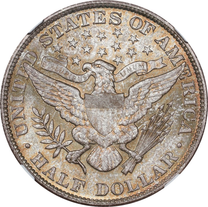1904 50c MS66 thumbnail 2