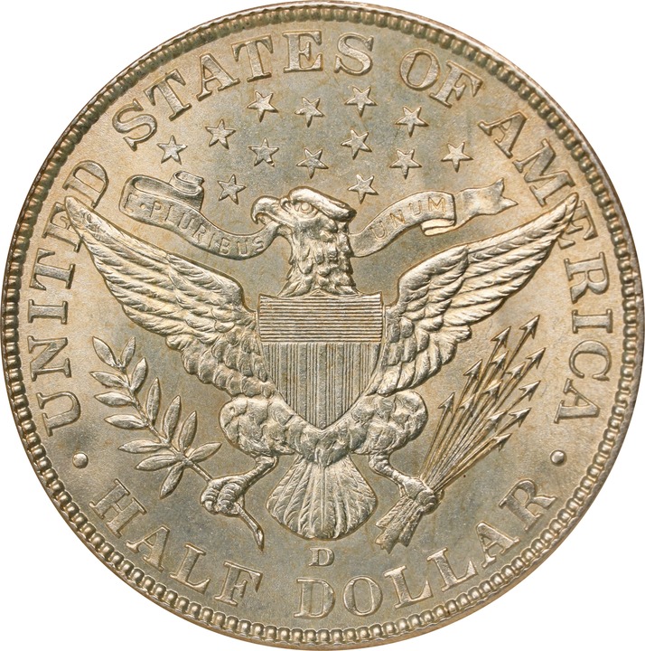 1911-D 50c MS64 thumbnail 2