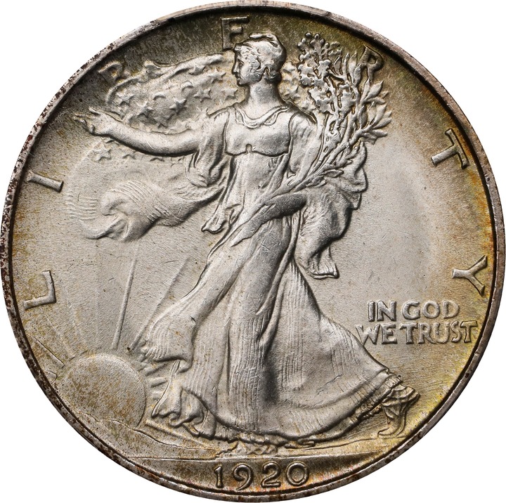 Image for 1920 50c MS66