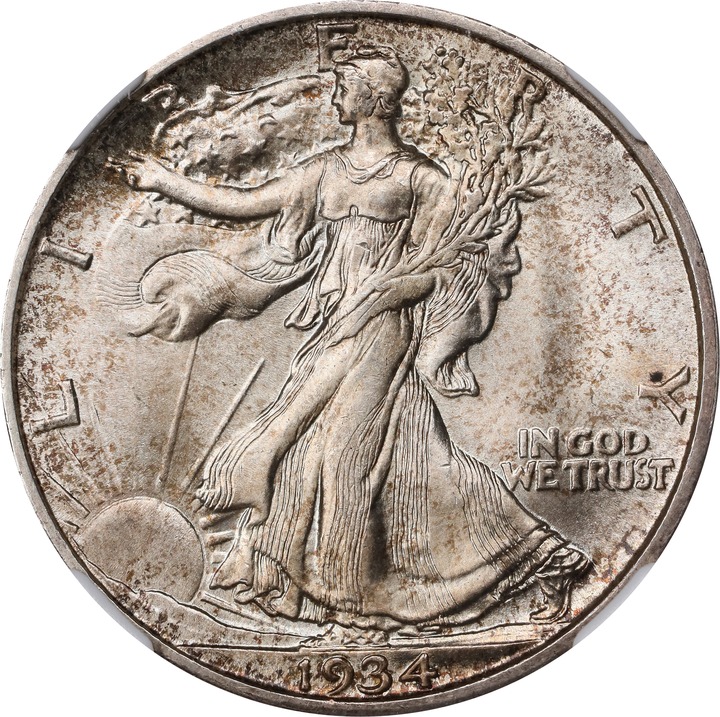 1934-S 50c MS67 thumbnail 3