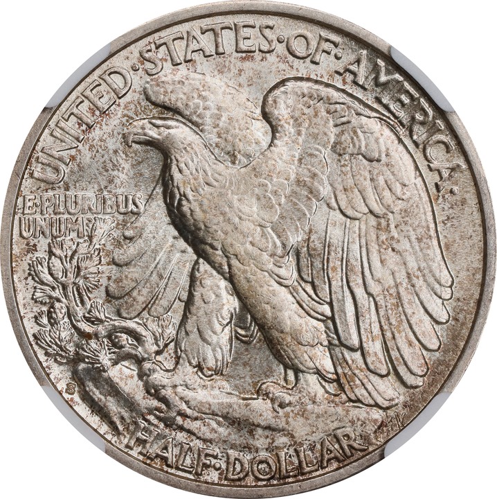 1934-S 50c MS67 thumbnail 4