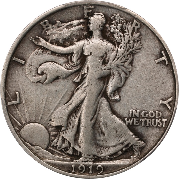 1919 50c AU58 CAC thumbnail 24