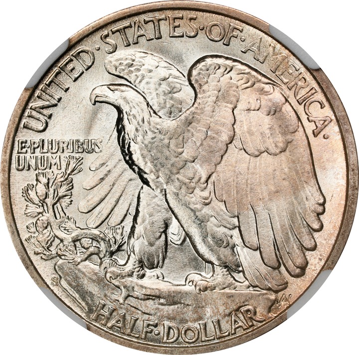 1944-S 50c MS67 thumbnail 2