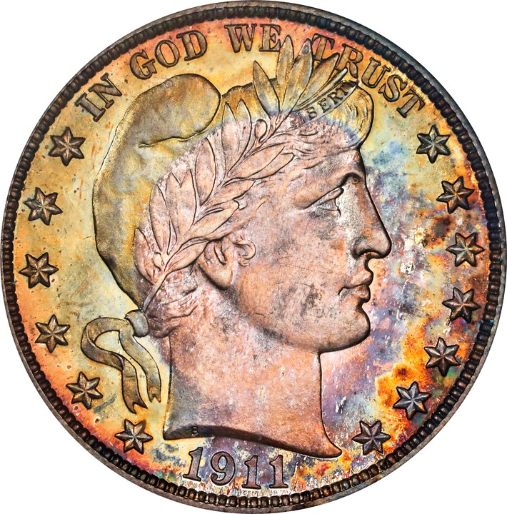 Image for 1911 50c PR66 CAC
