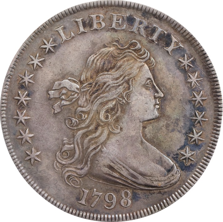 1798 $1  Large Eagle, Pointed 9 MS thumbnail 18