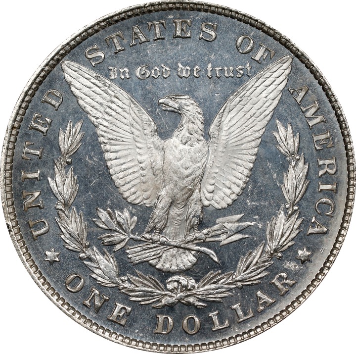 1878 8TF $1  MS PL MS66 PL CAC thumbnail 2