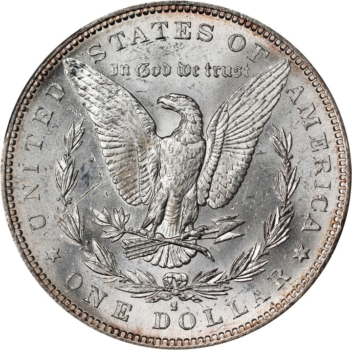 1883-S $1 MS60 thumbnail 2