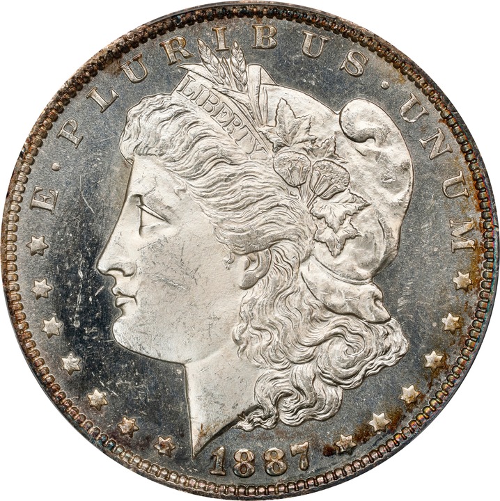 1887-O $1  MS PL AU53 PL thumbnail 22