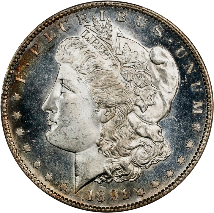 1891-S $1  MS PL MS66 PL thumbnail 3