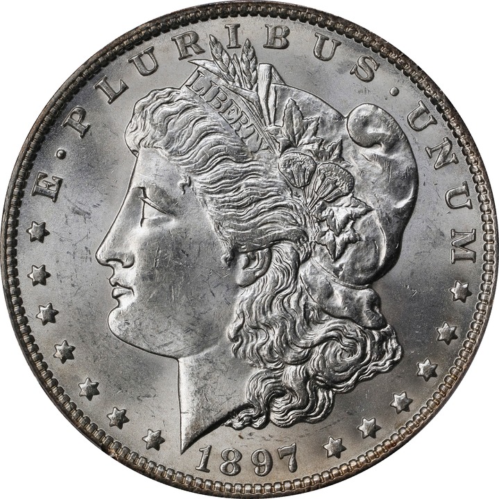 Image for 1897-O $1 MS64 CAC