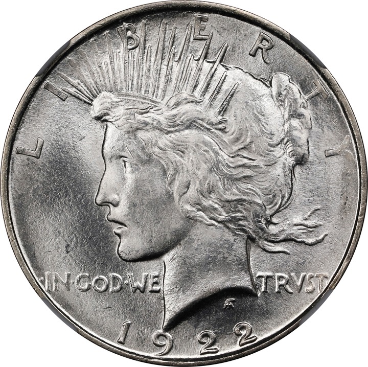 Image for 1922-D $1 MS67