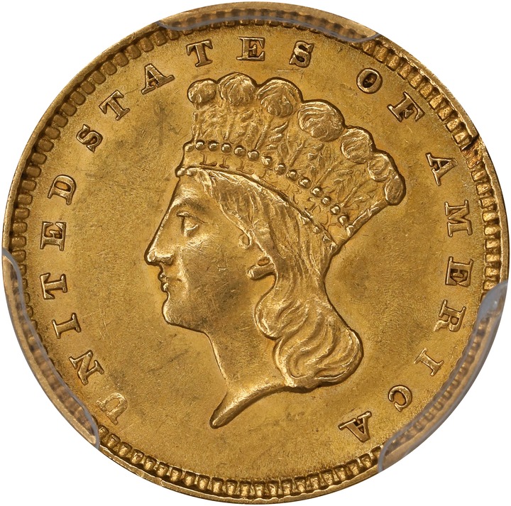 1857 G$1 MS thumbnail 7