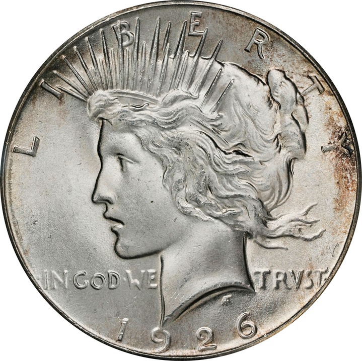 1926 $1 MS66 thumbnail 3