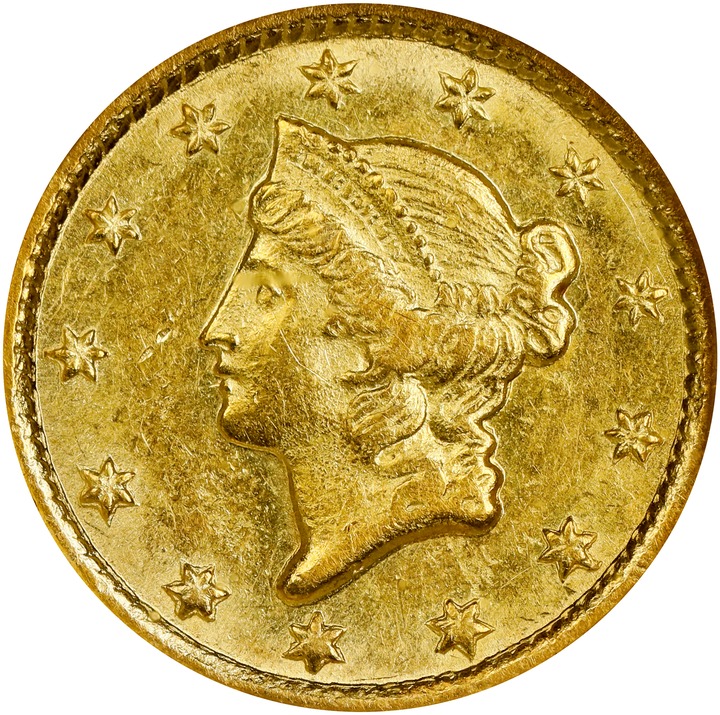 1852-C G$1 MS thumbnail 6