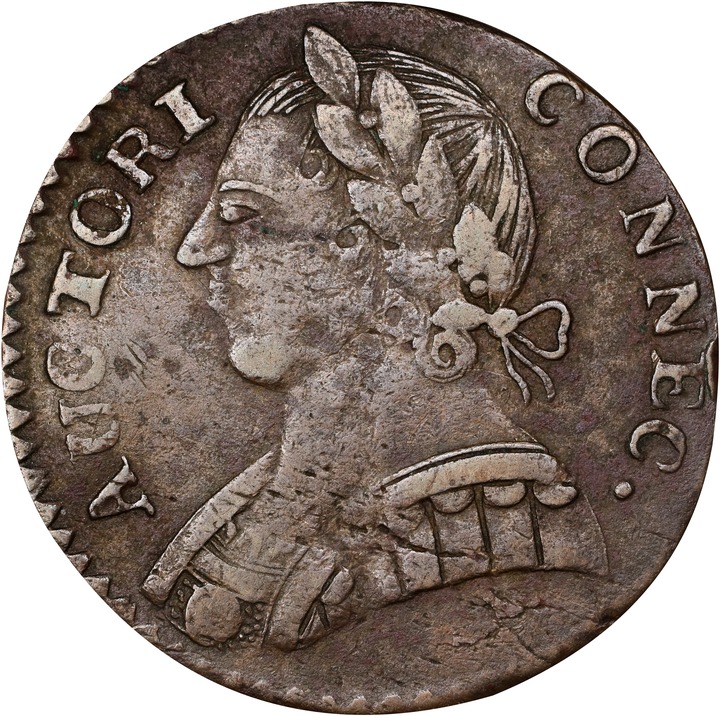 1787 Copper Connecticut, Mailed Bust Left MS BN thumbnail 18