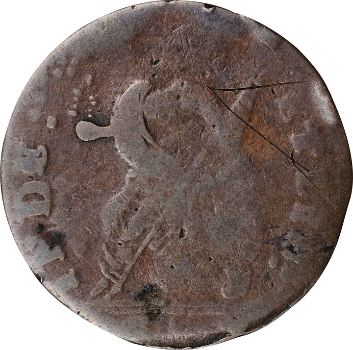 1785 Copper Connecticut, Bust Left MS BN AG3 BN thumbnail 4