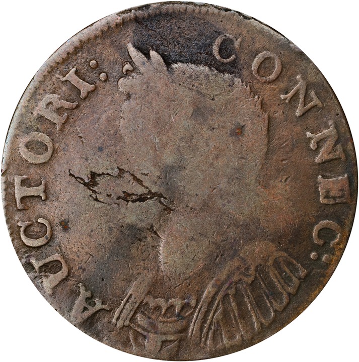 1785 Copper Connecticut, Bust Left MS BN AG3 BN thumbnail 15