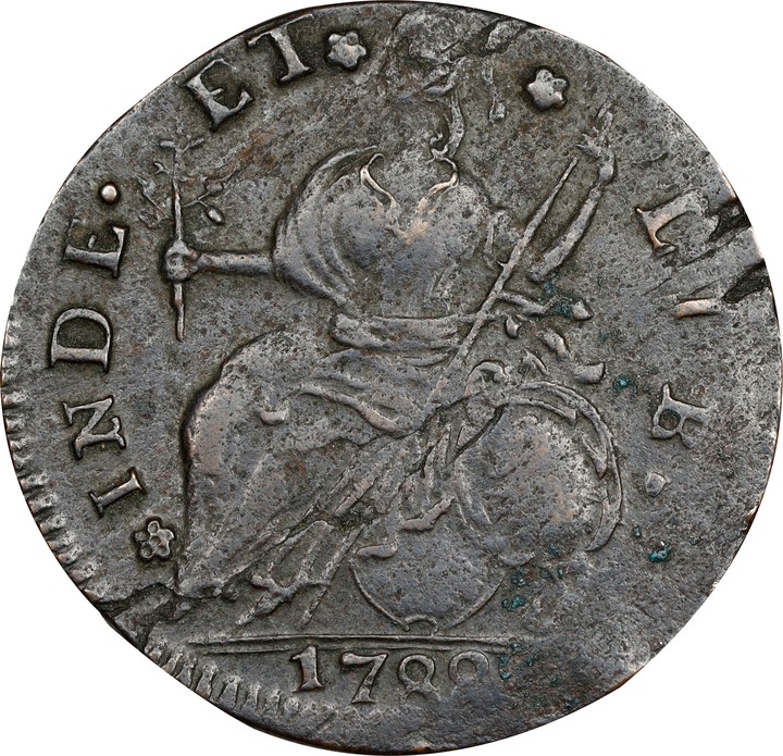1788 Copper Connecticut, Draped Bust Left MS BN MS61 BN thumbnail 14