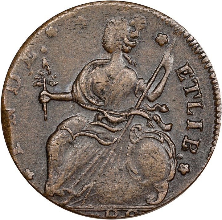 1788 Copper Connecticut, Draped Bust Left MS BN MS61 BN thumbnail 10