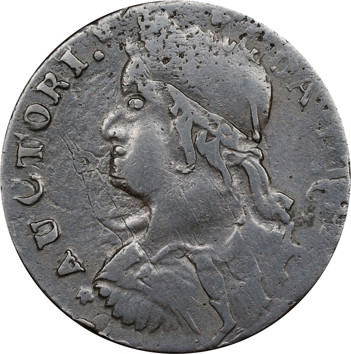 Image for 1788 Copper Connecticut, Draped Bust Left MS BN VF25 BN