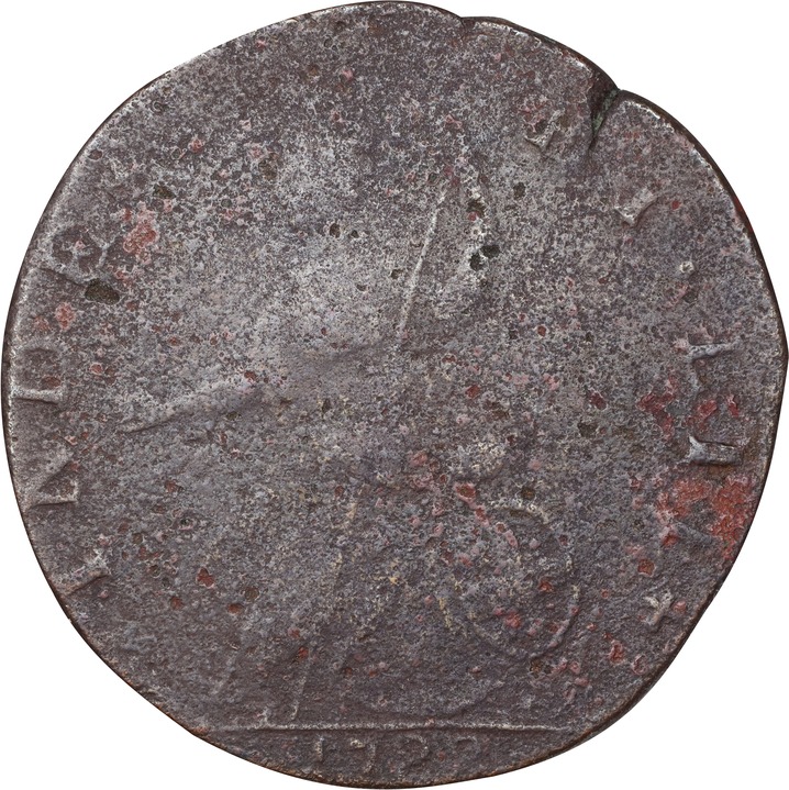 1788 Copper Connecticut, Mailed Bust Right, Small Head MS BN G6 BN thumbnail 8