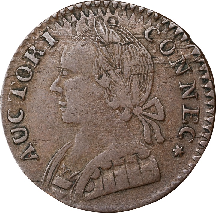 1788 Copper Connecticut, Mailed Bust Left MS BN thumbnail 20