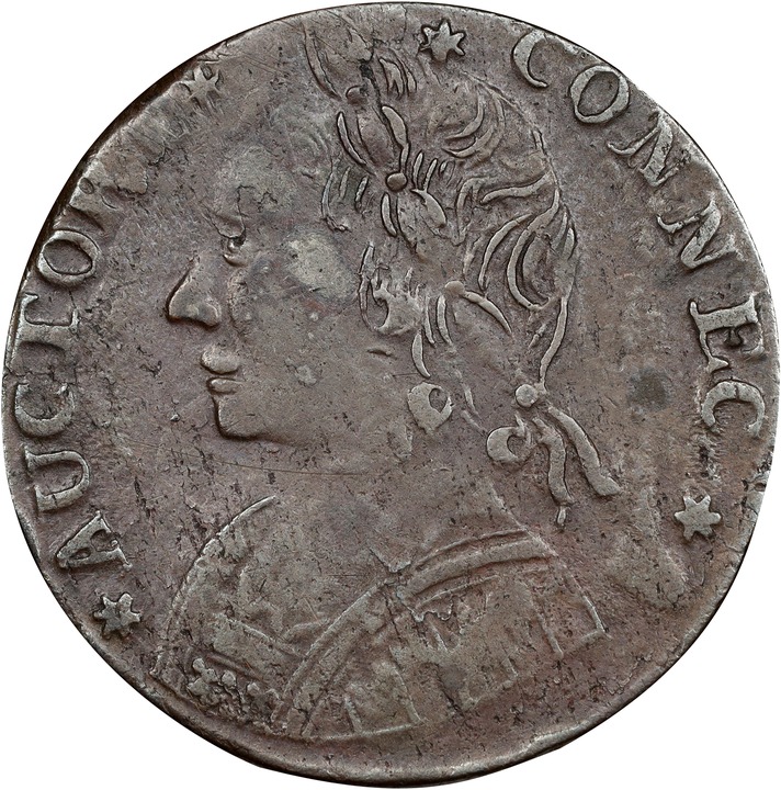1788 Copper Connecticut, Mailed Bust Left MS BN MS61 BN thumbnail 19