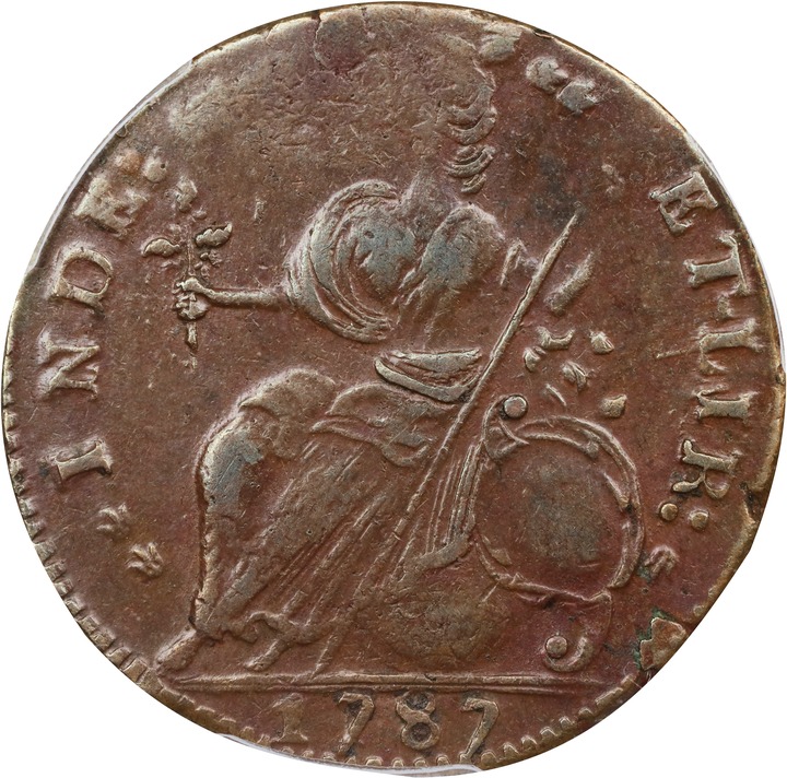 1787 Copper Connecticut, Draped Bust Left, ETLIR MS BN MS61 BN thumbnail 20